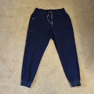 Figs navy blue jogger pant